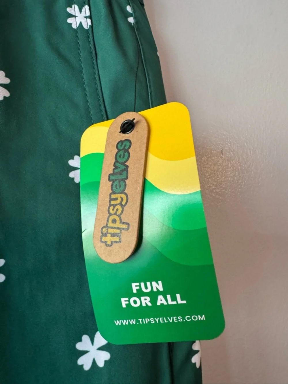 Tipsy Elves St Paddy’s day, clover pants, NWT medium - Picture 5 of 8